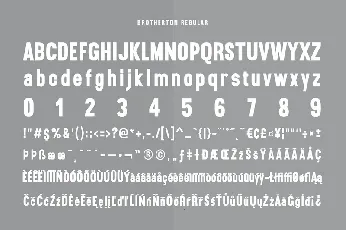 Brotherton font