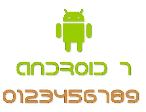 Android 7 font