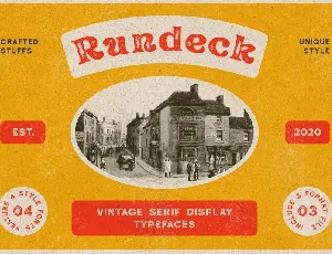 Rundeck font