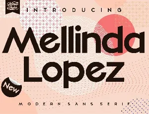 Mellinda Lopez font