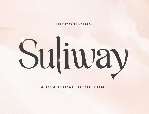 Suliway font