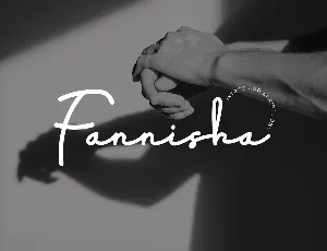 FannishaDemo font