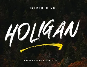 HOLIGAN font