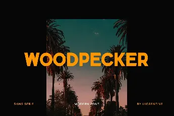 WOOPPECKER font