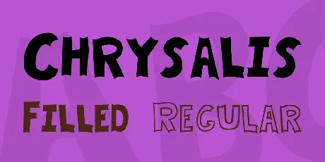 Chrysalis font