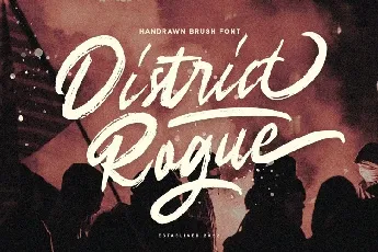 District Rogue font