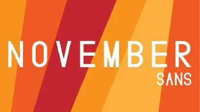 November Sans Serif font