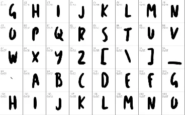 Cartoon Marker font