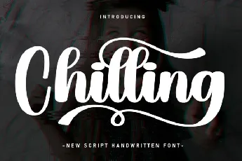 Chilling Script font