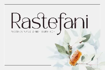 Rastefani font