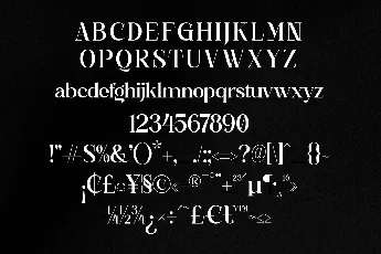 Galgine font