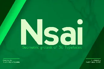 Nsai font