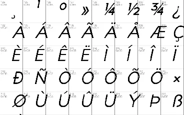 Nsai font