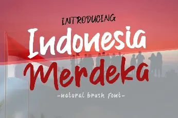 Indonesia Merdeka font