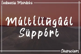 Indonesia Merdeka font