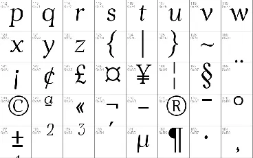 Ahellya font