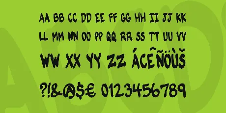 VTC Komik Skans font