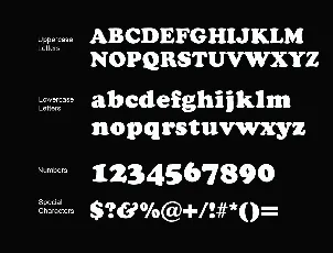 Cooper Black Five font