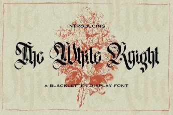 The White Knight font