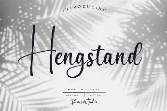 Hengstand font