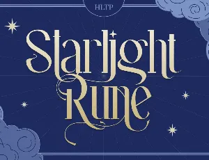 Starlight Rune - Personal Use font