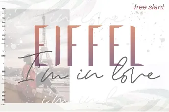 Eiffel Love font