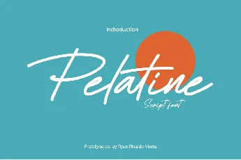 Pelatine font