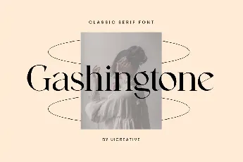 Gashingtone font