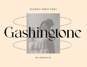 Gashingtone font