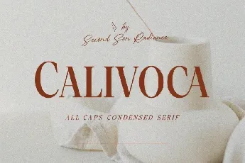 SS – Calivoca font