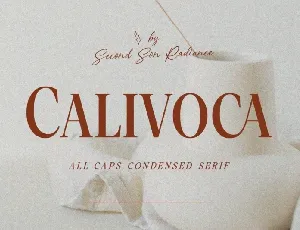 SS – Calivoca font