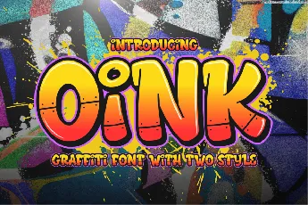 Oink font