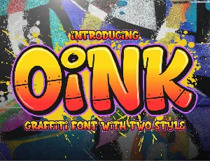 Oink font