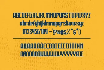 Mideltone Duo font