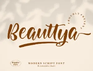 Beauttya font