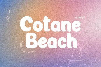 Cotane Beach font