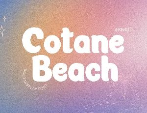 Cotane Beach font