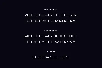 Nebula font