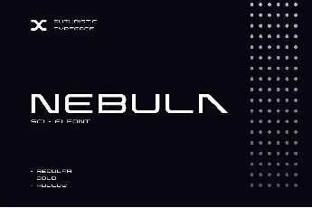 Nebula font