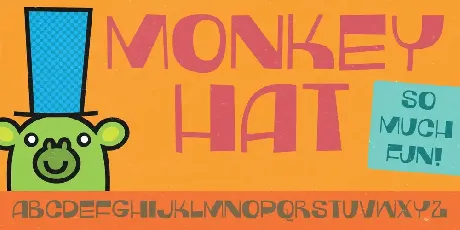 Monkey Hat DEMO font