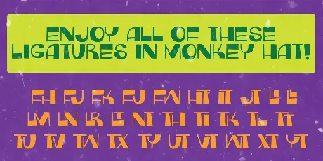 Monkey Hat DEMO font