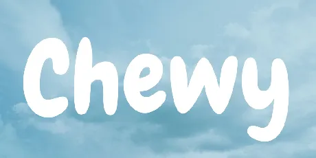 Chewy font