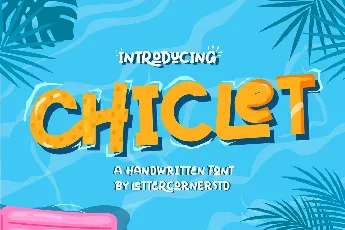 Chiclet font