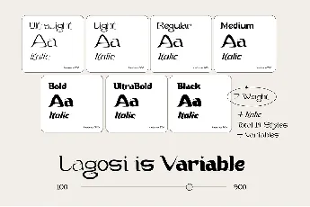 Lagosi font