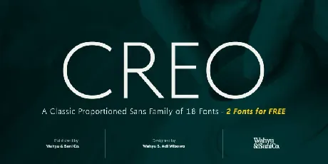 Creo Sans Family font