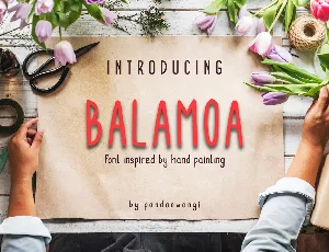 Balamoa Family font