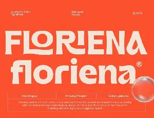 Floriena font