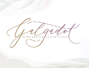 galgadot font