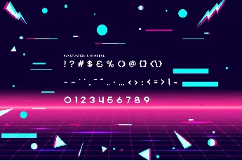 New Glitch Demo font