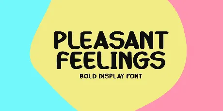 Pleasant Feelings font